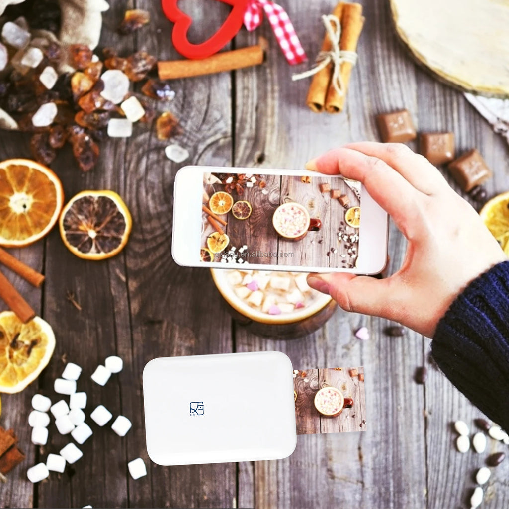 portable phone printer , mini thermal printer, mini phone inkless printer